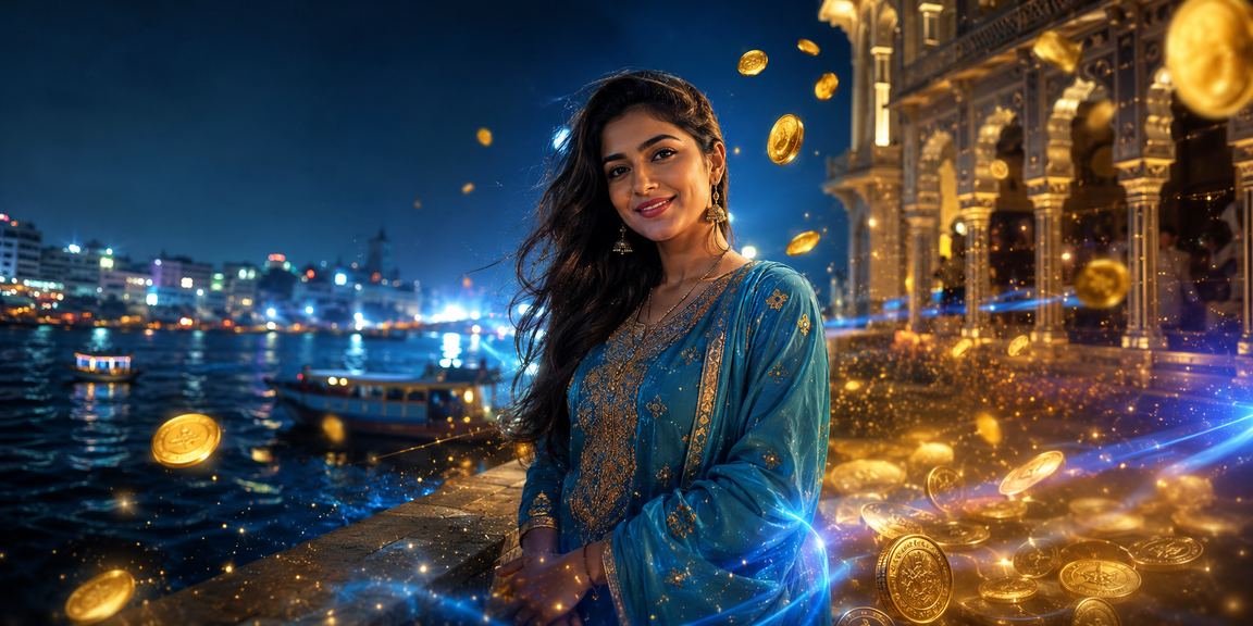 ঢাকায় সালোয়ার কামিজ পরা একজন নারী bk99vip লটারি টিকিট দেখছেন